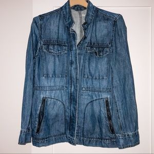 GAP: denim utility jacket